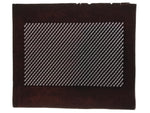 Antique Japanese Katagami Kimono Paper Stencil Katazome Diagonal Lines 4Y660