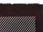 Antique Japanese Katagami Kimono Paper Stencil Katazome Diagonal Lines 4Y660