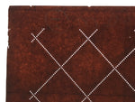 Antique Japanese Katagami Kimono Paper Stencil Katazome Diamond Dot Lines 4Y701