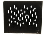 Antique Japanese Katagami Kimono Paper Stencil Katazome Diamond Pattern 4Y674
