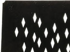 Antique Japanese Katagami Kimono Paper Stencil Katazome Diamond Pattern 4Y674