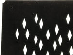 Antique Japanese Katagami Kimono Paper Stencil Katazome Diamond Pattern 4Y674