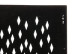 Antique Japanese Katagami Kimono Paper Stencil Katazome Diamond Pattern 4Y674
