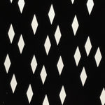 Antique Japanese Katagami Kimono Paper Stencil Katazome Diamond Pattern 4Y674