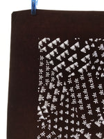 Antique Japanese Katagami Kimono Paper Stencil Katazome Dragonflies Grass 4Y639