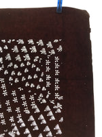 Antique Japanese Katagami Kimono Paper Stencil Katazome Dragonflies Grass 4Y639