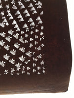 Antique Japanese Katagami Kimono Paper Stencil Katazome Dragonflies Grass 4Y639