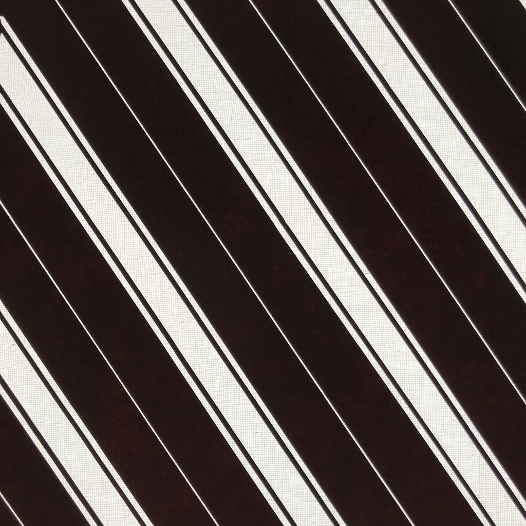 Antique Japanese Katagami Kimono Paper Stencil Katazome Elegant Stripes 4Y612
