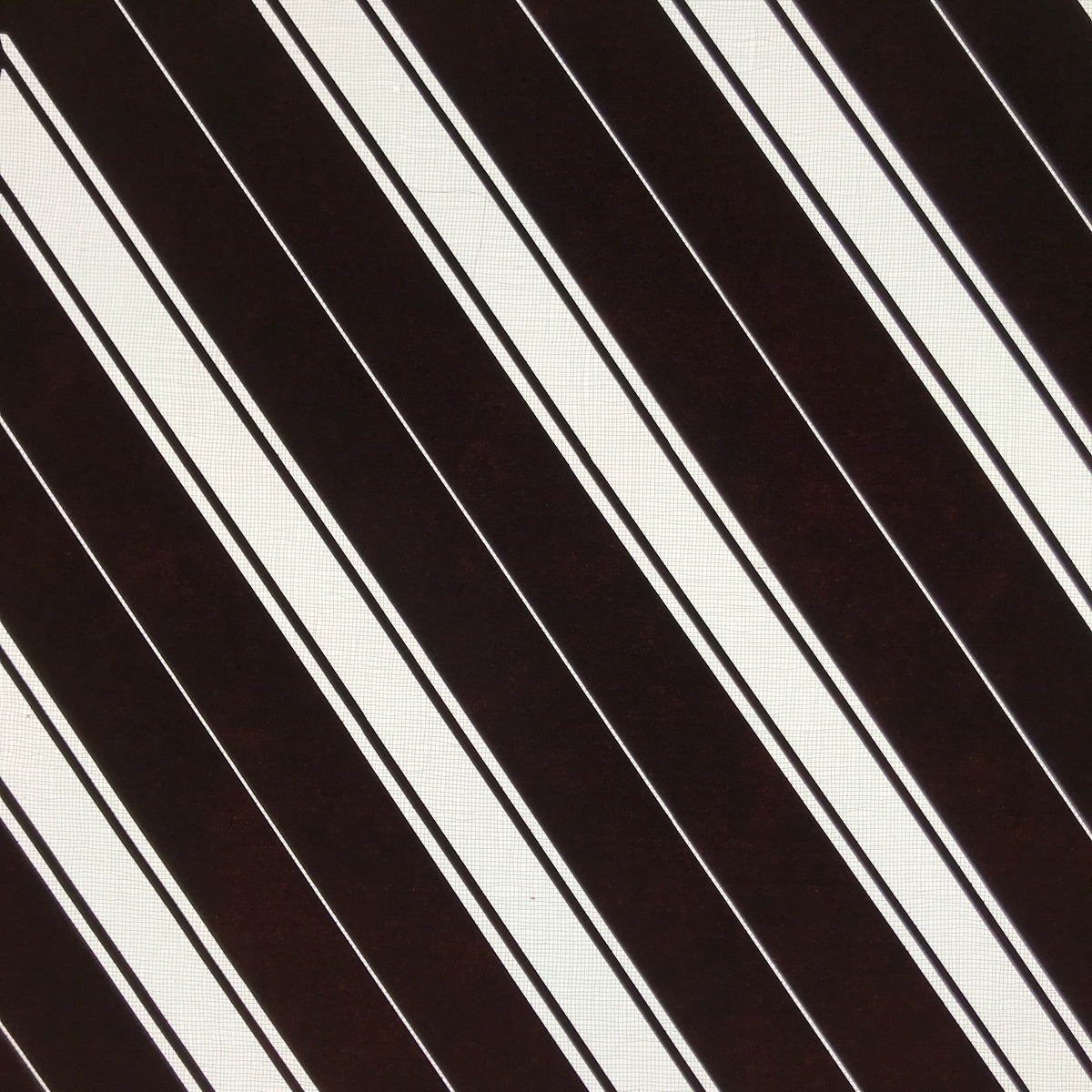 Antique Japanese Katagami Kimono Paper Stencil Katazome Elegant Stripes 4Y612