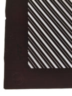 Antique Japanese Katagami Kimono Paper Stencil Katazome Elegant Stripes 4Y615