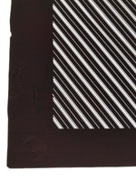 Antique Japanese Katagami Kimono Paper Stencil Katazome Elegant Stripes 4Y615