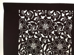 Antique Japanese Katagami Kimono Paper Stencil Katazome Floral Karakusa 4Y700