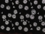Antique Japanese Katagami Kimono Paper Stencil Katazome Floral Pattern 4Y663