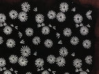 Antique Japanese Katagami Kimono Paper Stencil Katazome Floral Pattern 4Y663