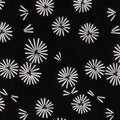 Antique Japanese Katagami Kimono Paper Stencil Katazome Floral Pattern 4Y663