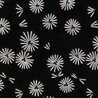 Antique Japanese Katagami Kimono Paper Stencil Katazome Floral Pattern 4Y663