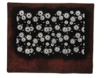 Antique Japanese Katagami Kimono Paper Stencil Katazome Floral Pattern 4Y666