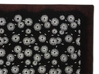 Antique Japanese Katagami Kimono Paper Stencil Katazome Floral Pattern 4Y666