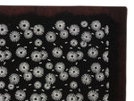 Antique Japanese Katagami Kimono Paper Stencil Katazome Floral Pattern 4Y666