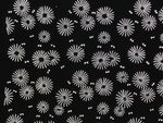 Antique Japanese Katagami Kimono Paper Stencil Katazome Floral Pattern 4Y666