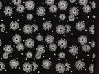 Antique Japanese Katagami Kimono Paper Stencil Katazome Floral Pattern 4Y667