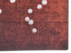 Antique Japanese Katagami Kimono Paper Stencil Katazome Floral Pattern 4Y686