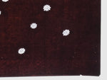 Antique Japanese Katagami Kimono Paper Stencil Katazome Floral Pattern 4Y697