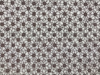 Antique Japanese Katagami Kimono Paper Stencil Katazome Flower Pattern 4Y513