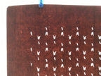 Antique Japanese Katagami Kimono Paper Stencil Katazome Flower Petal Stems 4Y625