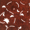 Antique Japanese Katagami Kimono Paper Stencil Katazome Flowers Karakusa 4Y635