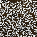 Antique Japanese Katagami Kimono Paper Stencil Katazome Flowers Pattern 4Y545