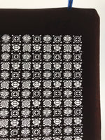 Antique Japanese Katagami Kimono Paper Stencil Katazome Flowers Shippo 4Y619