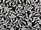 Antique Japanese Katagami Kimono Paper Stencil Katazome Flowers Vines 4Y576