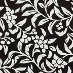 Antique Japanese Katagami Kimono Paper Stencil Katazome Flowers Vines 4Y576