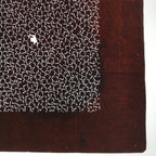 Antique Japanese Katagami Kimono Paper Stencil Katazome Geometric Squares 4Y626