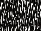 Antique Japanese Katagami Kimono Paper Stencil Katazome Grass Plant Design 4Y658
