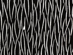 Antique Japanese Katagami Kimono Paper Stencil Katazome Grass Plant Design 4Y658