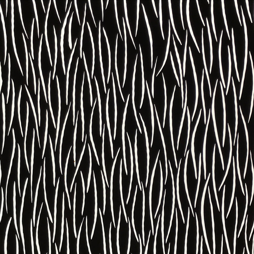 Antique Japanese Katagami Kimono Paper Stencil Katazome Grass Plant Design 4Y658