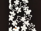 Antique Japanese Katagami Kimono Paper Stencil Katazome Grass Small Flower 4Y643