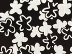 Antique Japanese Katagami Kimono Paper Stencil Katazome Grass Small Flower 4Y643