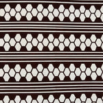 Antique Japanese Katagami Kimono Paper Stencil Katazome Hexagon Kikko Line 4Y630