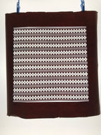 Antique Japanese Katagami Kimono Paper Stencil Katazome Hexagon Kikko Line 4Y630