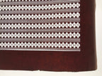 Antique Japanese Katagami Kimono Paper Stencil Katazome Hexagon Kikko Line 4Y630
