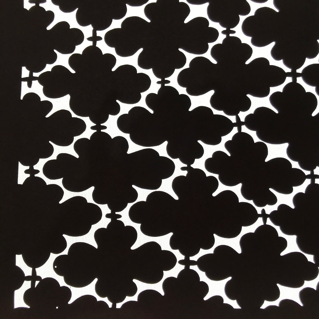Antique Japanese Katagami Kimono Paper Stencil Katazome Hishi Diamond 4Y601