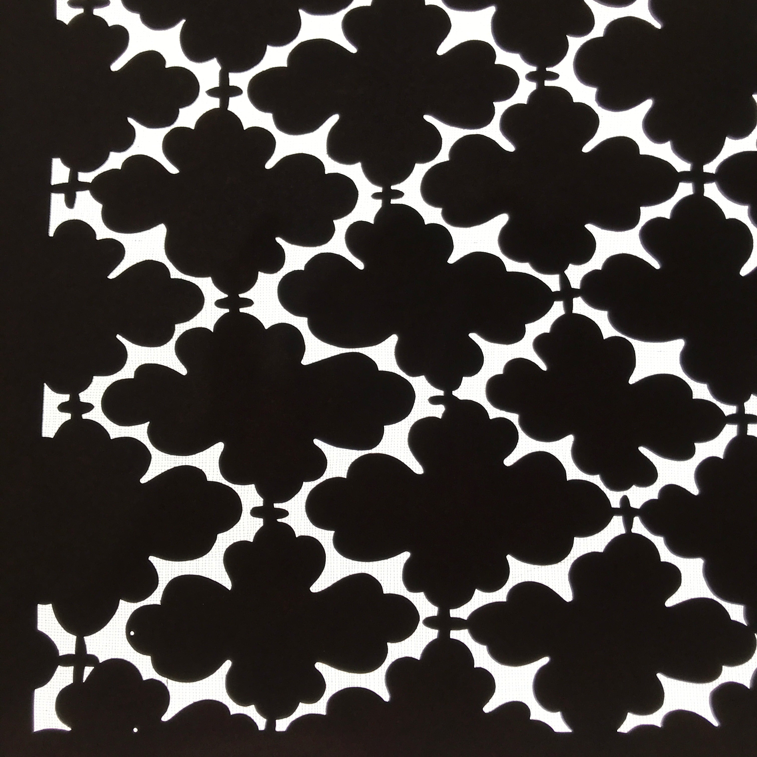 Antique Japanese Katagami Kimono Paper Stencil Katazome Hishi Diamond 4Y601