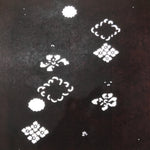 Antique Japanese Katagami Kimono Paper Stencil Katazome Hishi Diamond 4Y602