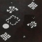 Antique Japanese Katagami Kimono Paper Stencil Katazome Hishi Diamond 4Y602