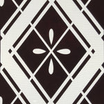 Antique Japanese Katagami Kimono Paper Stencil Katazome Hishi Flowers 4Y614