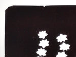Antique Japanese Katagami Kimono Paper Stencil Katazome Momiji Maple Leaf 4Y654