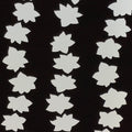 Antique Japanese Katagami Kimono Paper Stencil Katazome Momiji Maple Leaf 4Y654